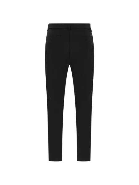 Pantaloni Alphatauri cu autograf negru