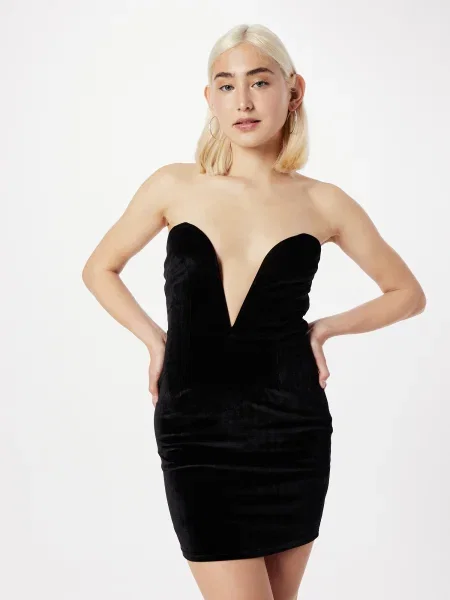 Misspap Rochie de cocktail negru