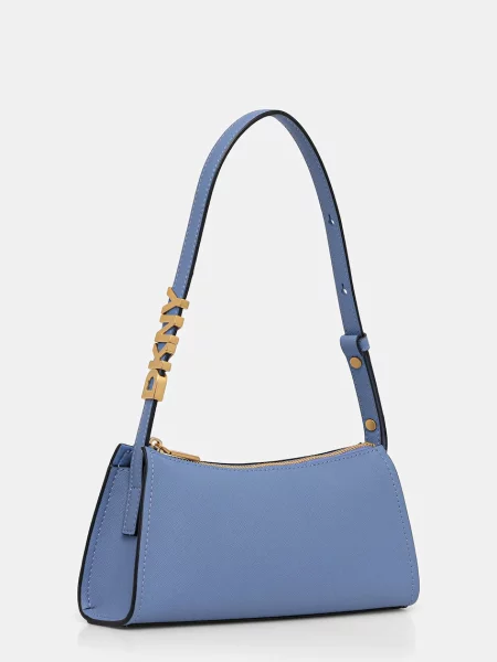 Шкіряна сумочка Dkny чорний