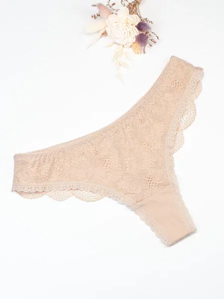 ISSA Plus Труси бежевий