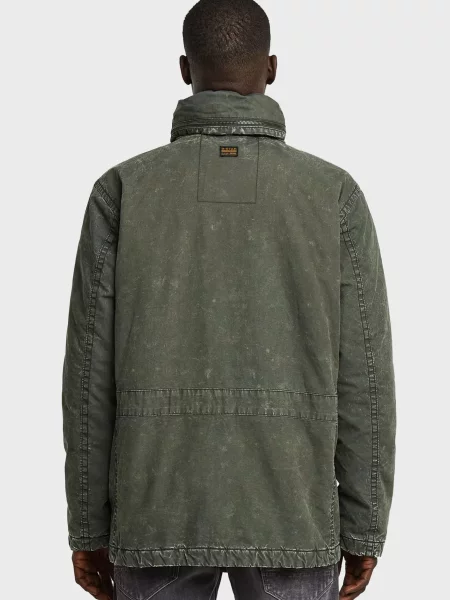 Джинсова куртка G-star Raw сіра
