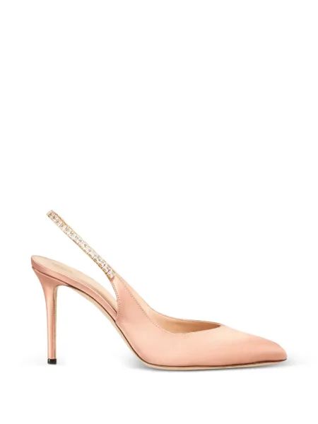 Pantofi cu toc Temperley London slingback roz