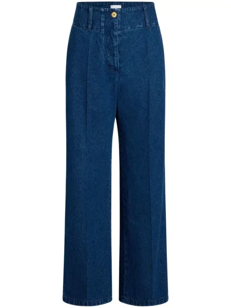 Szerokie jeansy Patou niebieskie