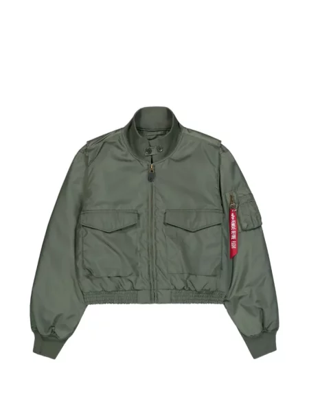 Geacă bomber Alpha Industries verde