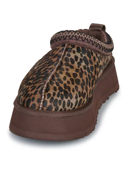 Ugg Mules Na Platformě Tazz Caspian hnědá/ černá hnědé