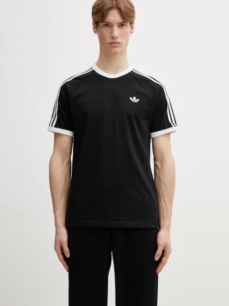 Tricou adidas 3S Tee Black M negru