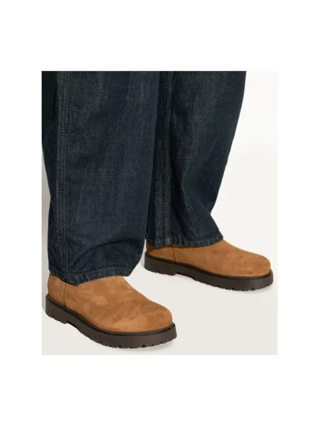 Sztyblety Birkenstock skórzane brązowe
