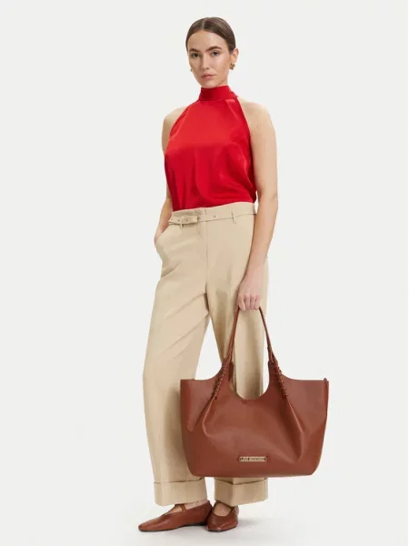 LOVE MOSCHINO Geantă Bej maro