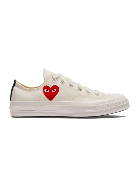 Sneakersy Comme Des Garcons Play beżowe