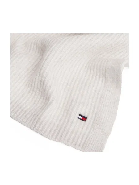 Tommy Hilfiger Șal cu adaos de lână gri