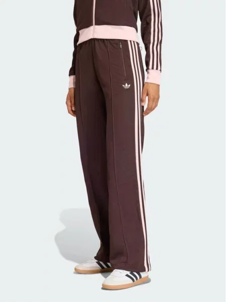 Teplákové kalhoty adidas hnědé