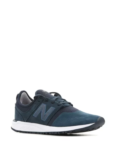Sneakerși New Balance 574 cu autograf albastru