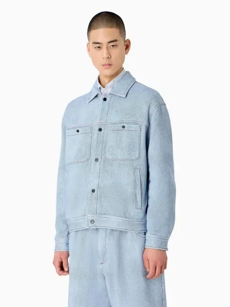 Emporio Armani Демісезонна куртка синій