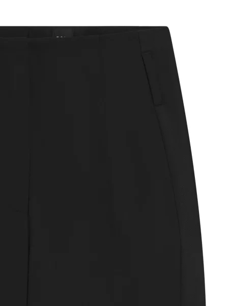 Pantaloni Boss de lână negru