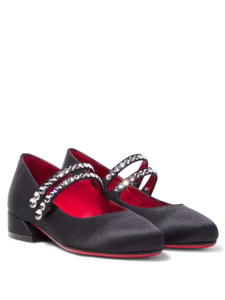 Μπαλαρίνες Christian Louboutin μαύρο