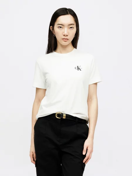 Calvin Klein Jeans Tricou alb