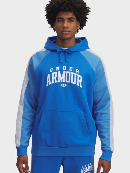 Спортивна кофта Under Armour з капюшоном синя