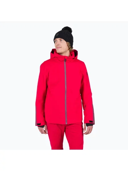 Мъжко скиорско яке Rossignol Strawpile sports red червено