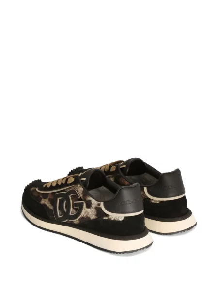 Sneakerși Dolce & Gabbana cu imagine maro