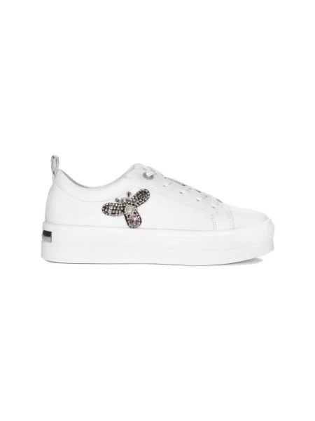 Pantofi Filippo alb