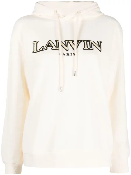 Hanorac cu glugă Lanvin cu broderie