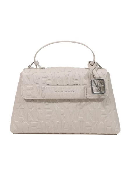 Armani Exchange torebka crossbody beżowa