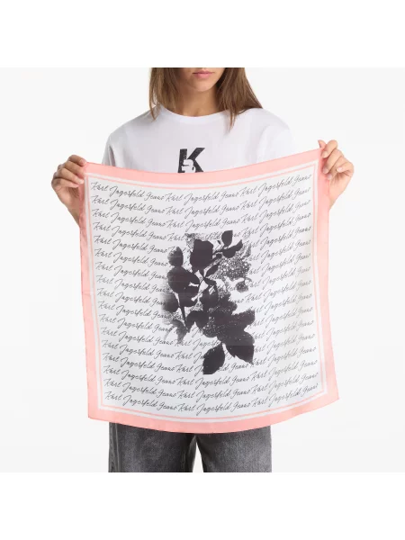 Karl Lagerfeld Jeans apaszka biała