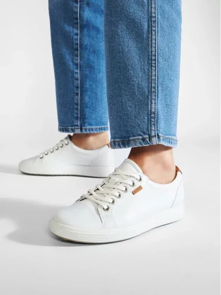ECCO Sneakersy Soft 7 Ladies biela