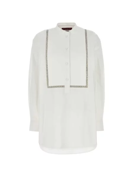 Cămașă Gucci din poplin alb