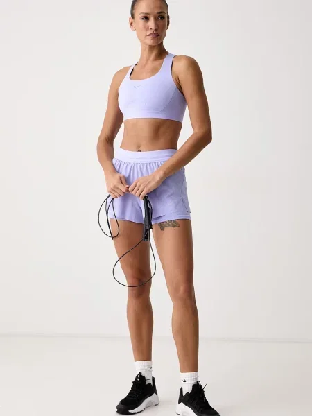 Nike športová podprsenka Swift fialová