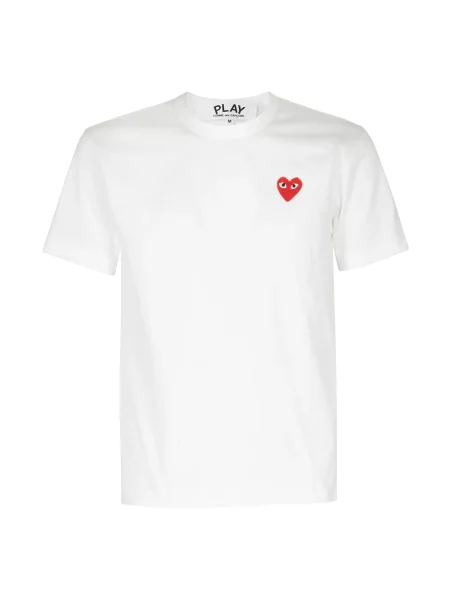 Koszulka Comme Des Garcons Play biała