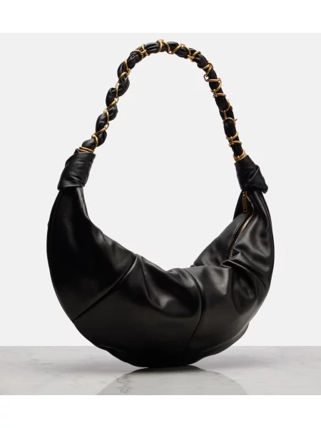 Geanta de piele Saint Laurent din piele negru