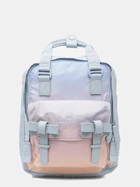 Раница Doughnut Macaroon Mini Sky x Ribbon дамска малък с десен синьо