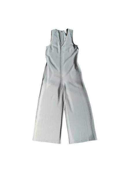 Calvin Klein Kombinezony Kobieta L Shadow V-Neck Jumpsuit Calvin Klein Womenswear szary