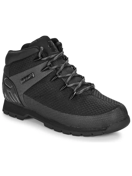 Šnurovacie čipkované tenisky Timberland čierna