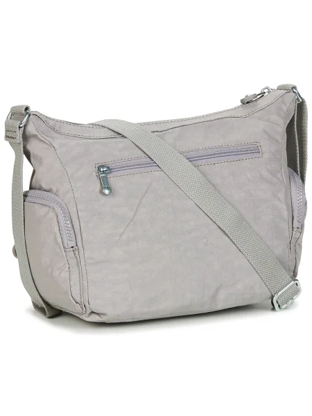 KIPLING Taška cez rameno Gabbie sivobéžová sivá