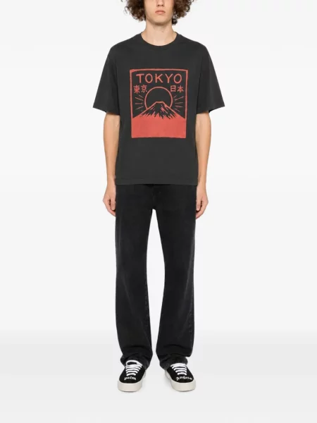 Tricou Melt cu imagine negru