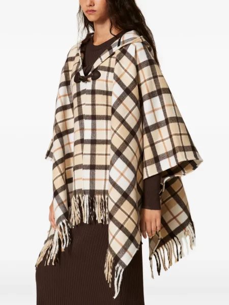 Jacquard pončo Twinset