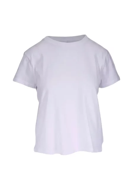 Tricou Agolde cu decolteu rotund alb