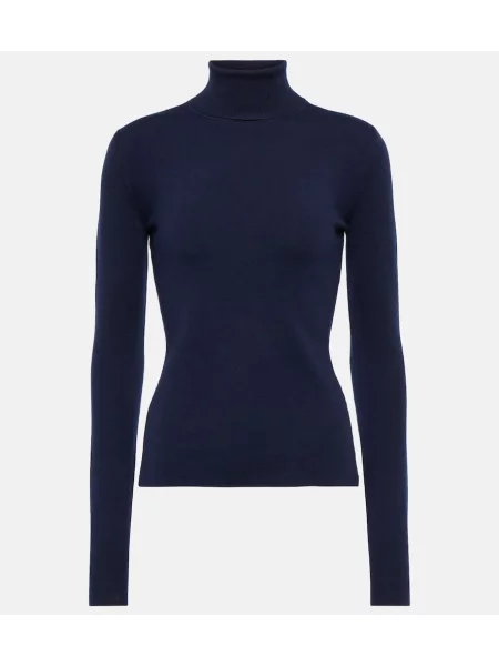 Heláncă Gabriela Hearst de lână albastru