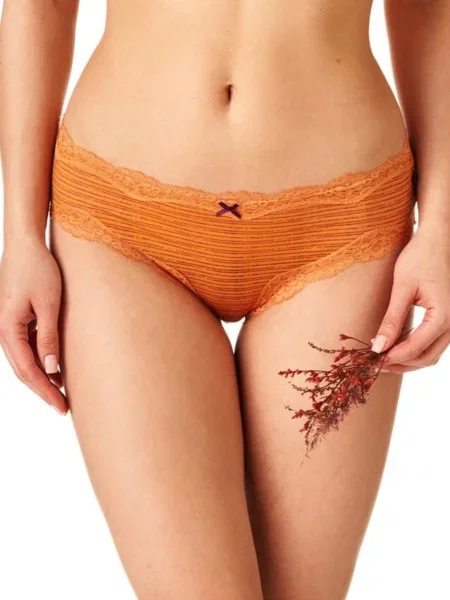 Женские трусики бикини 2 шт. помаранчеві