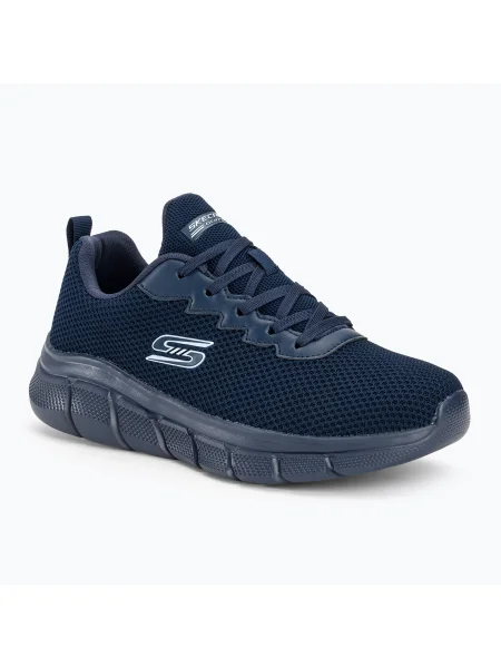 Olcsóbban. Férfi cipő SKECHERS Bobs B Flex Chill Edge navy. Méret: 44 EU sötétkék