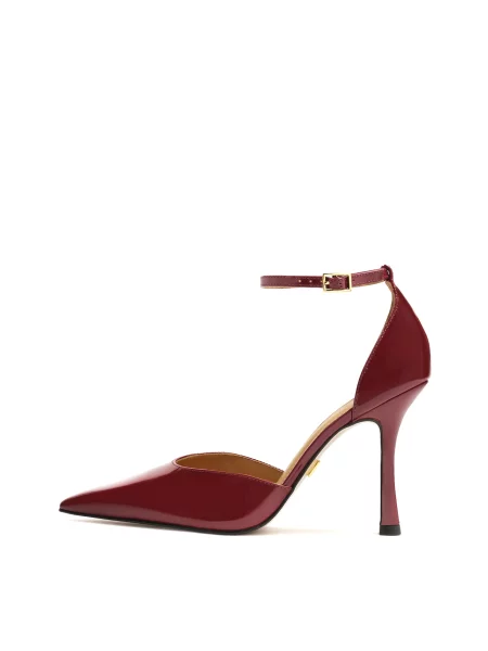 Kazar Pumps bordeaux roșu