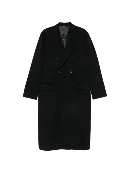 Palton Dolce & Gabbana cu două rânduri de nasturi negru