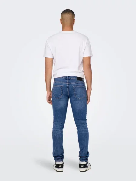 ONLY & SONS Loom Jeans Blue μπλε