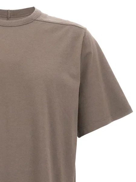 Marškinėliai Rick Owens apvaliu kaklu ruda