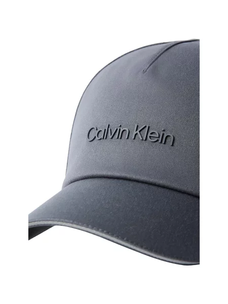 Šiltovka Calvin Klein Jeans keper sivá