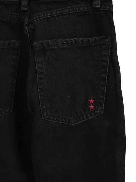 Blugi drepți Icon Denim negru