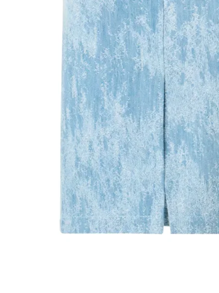 Jacquard midi szoknya Akris Punto kék