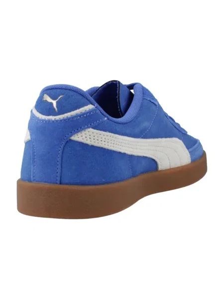Pantofi Puma din piele de căprioară albastru